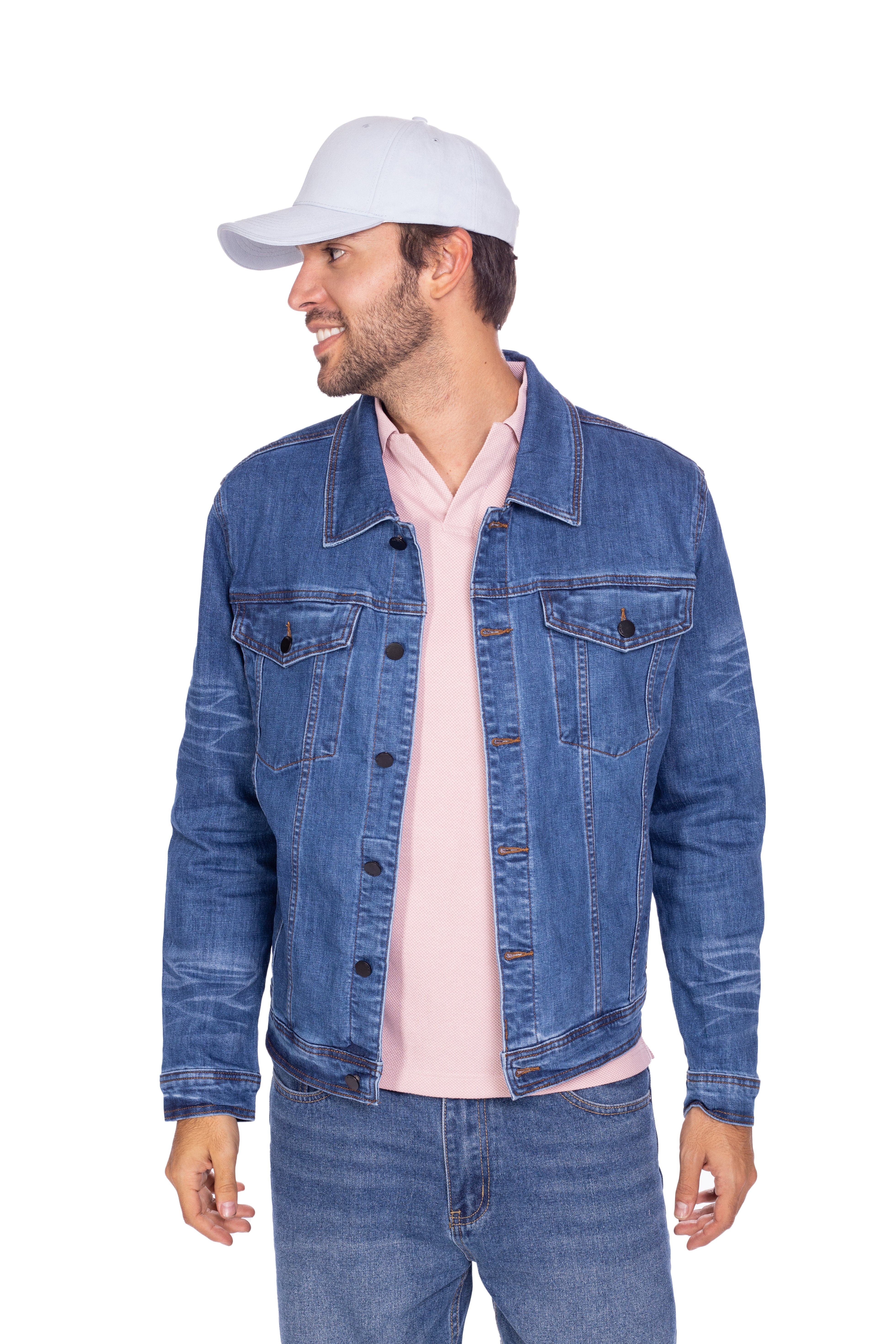 CHAQUETA EN JEANS PARA HOMBRE