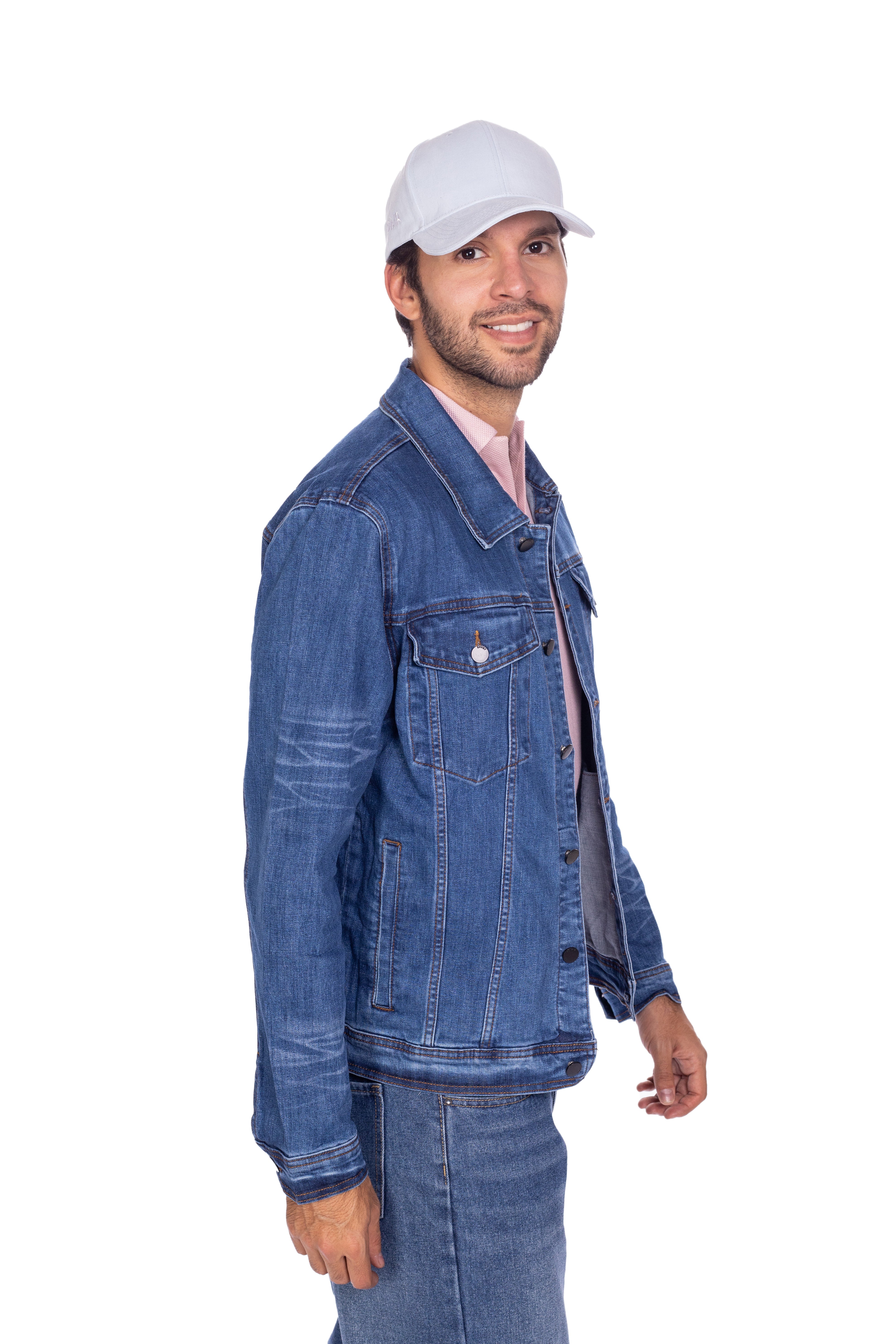 CHAQUETA EN JEANS PARA HOMBRE