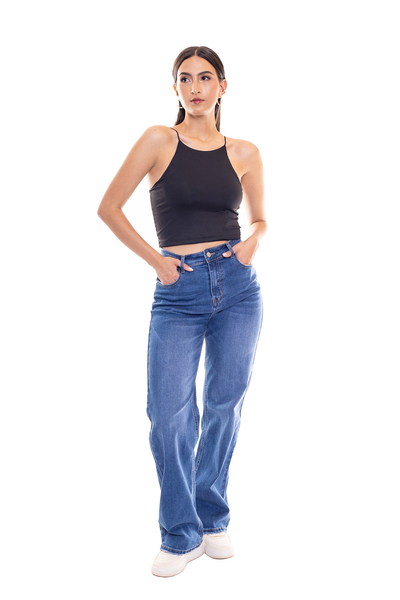 CROP TOP DE TIRAS