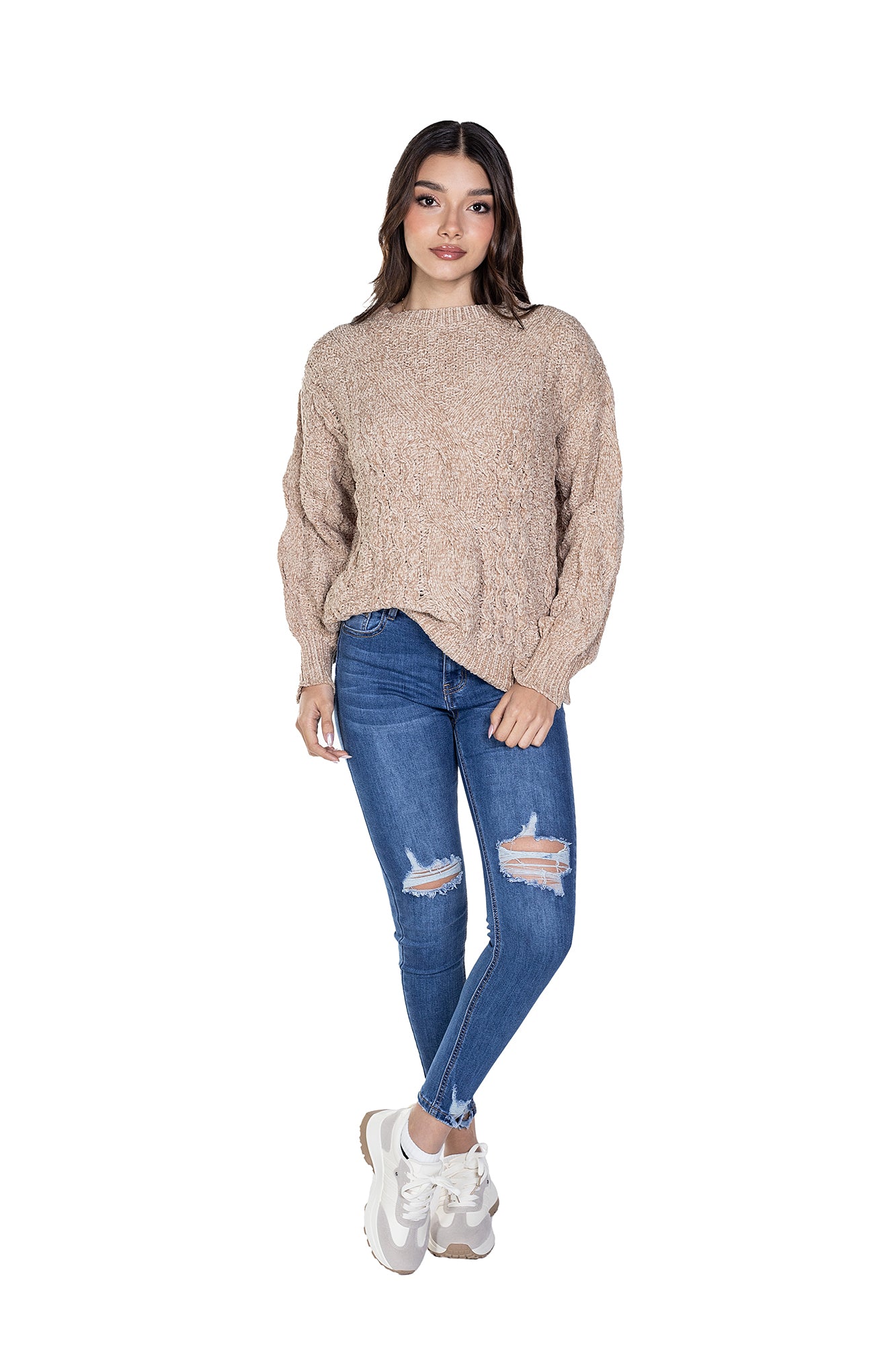 SWEATER TEJIDO PARA MUJER