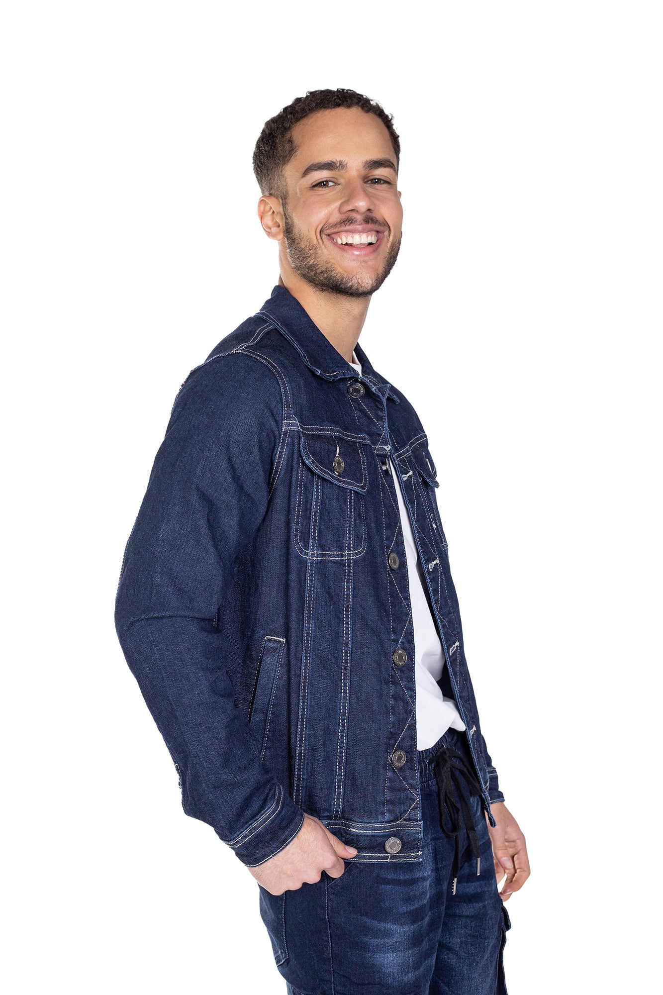 Chaqueta Denim Para Hombre