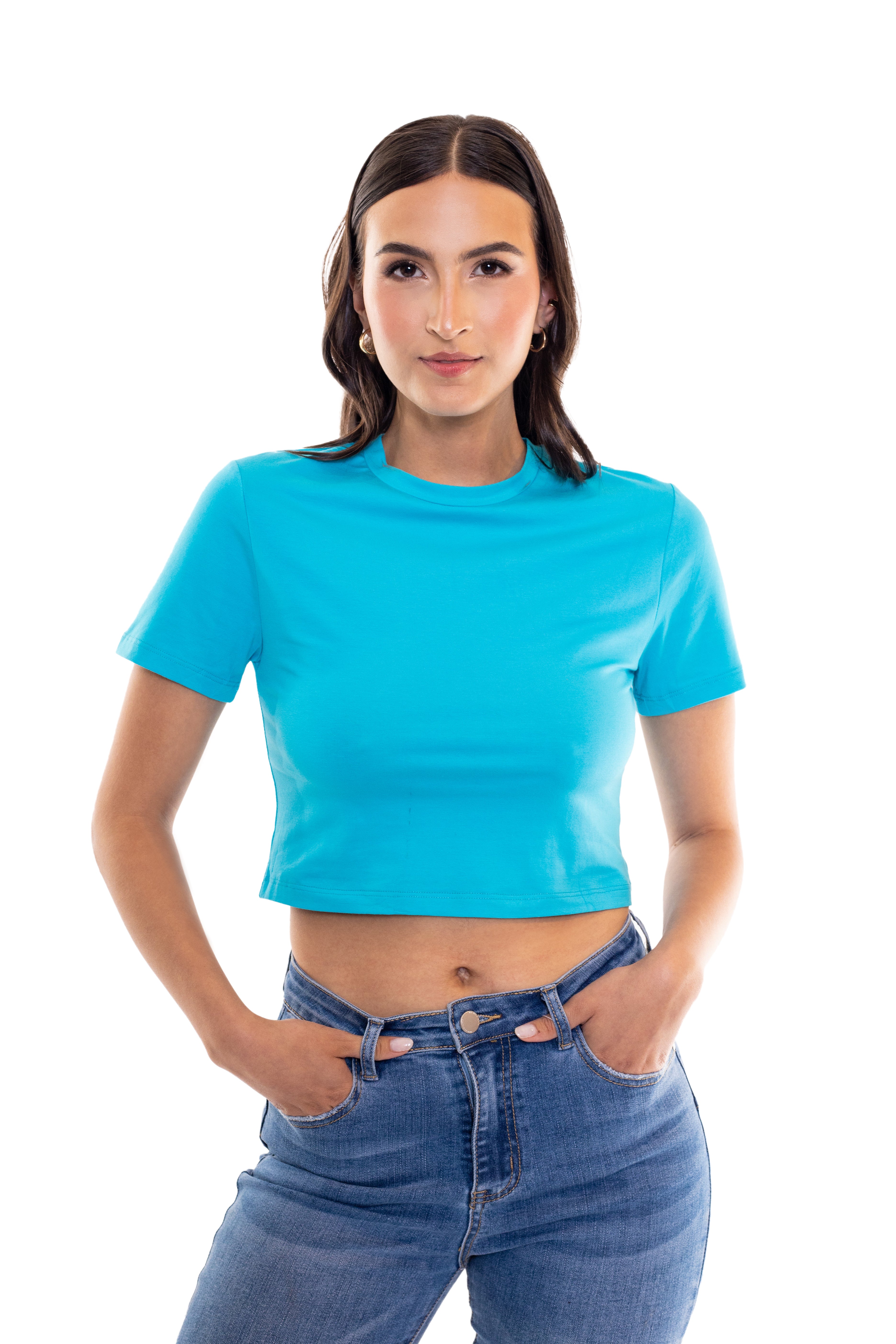 BLUSA MANGA CORTA PARA MUJER