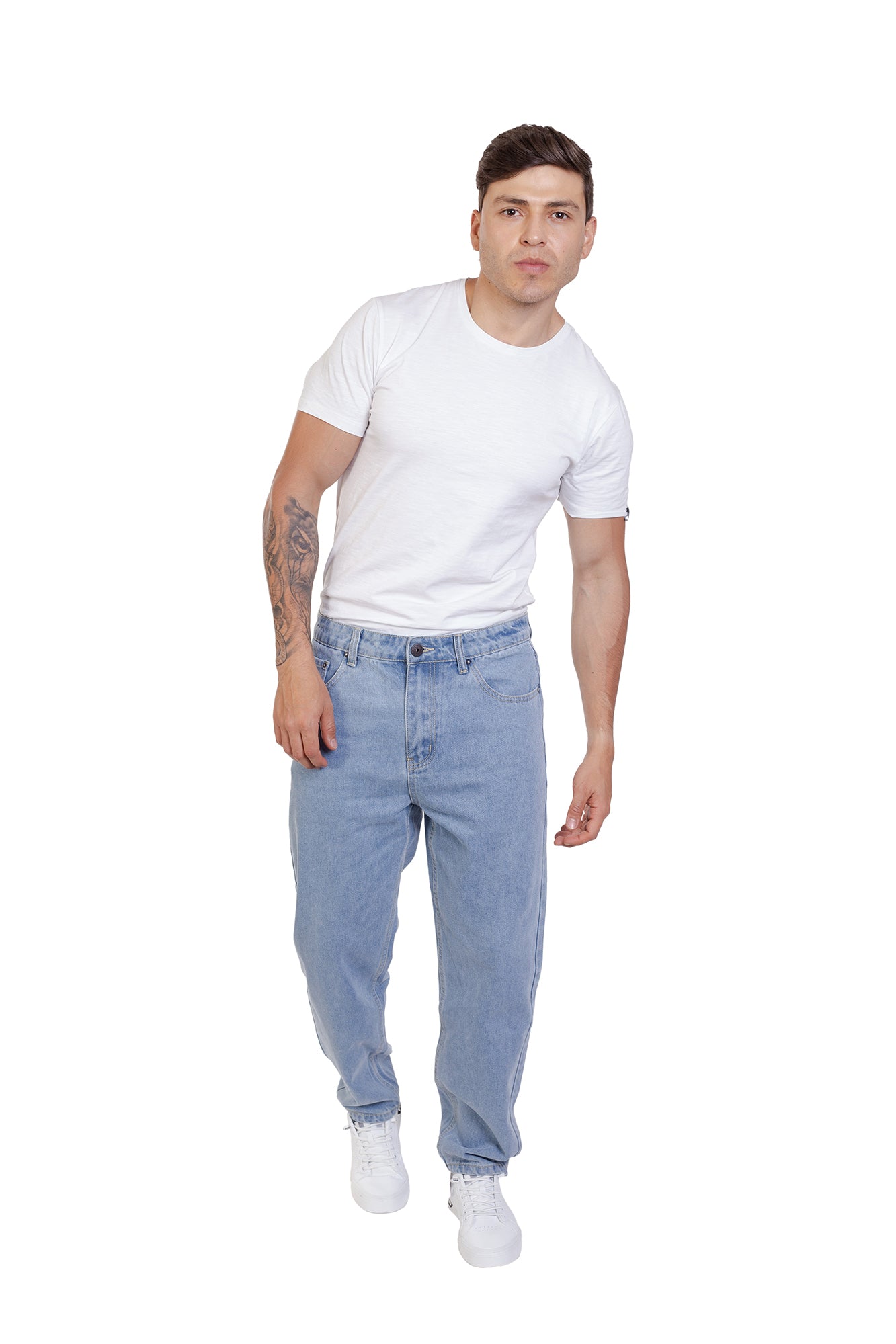 JEANS BOY CUT PARA HOMBRE