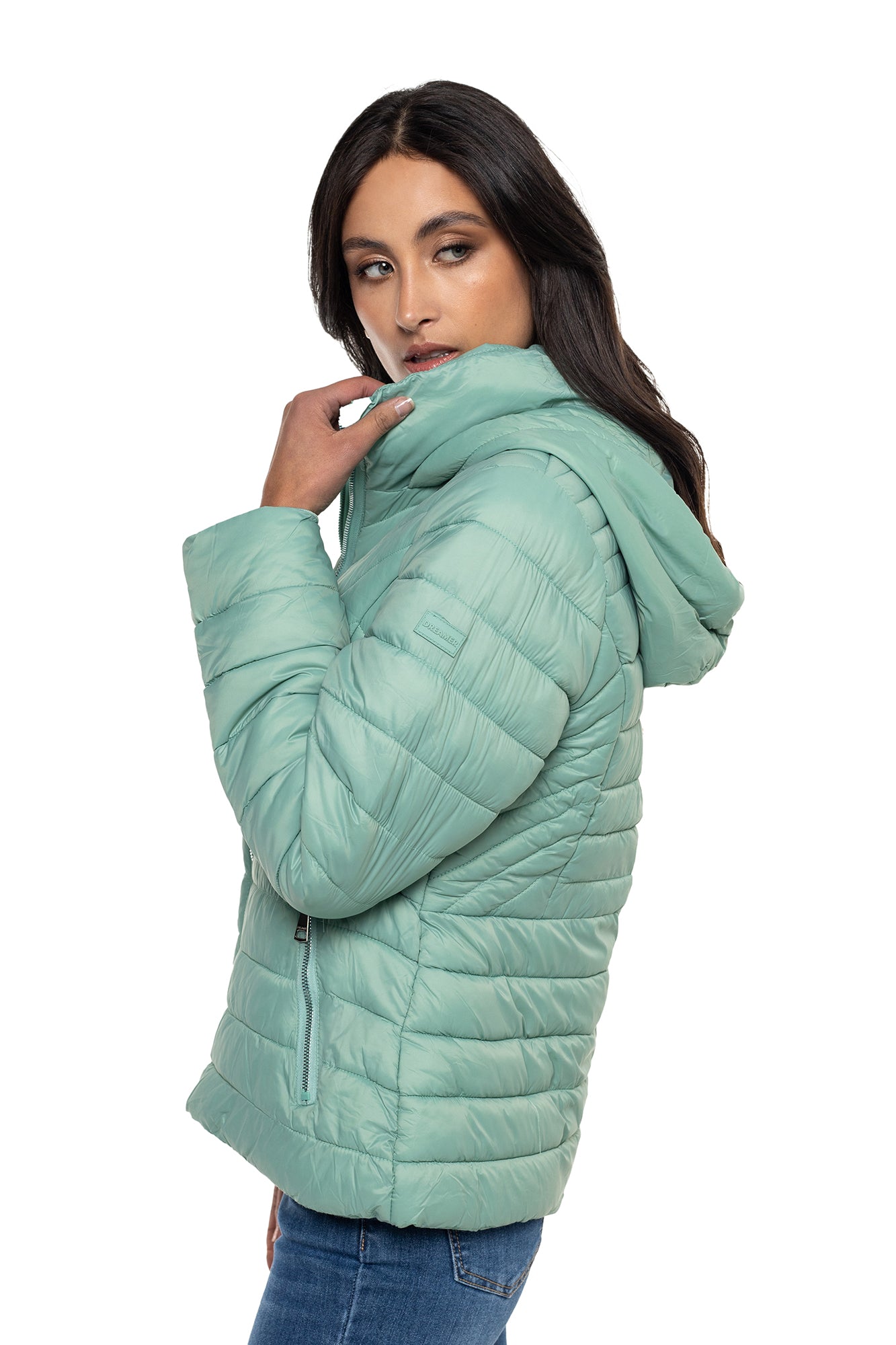 Chaqueta Padded Para Mujer