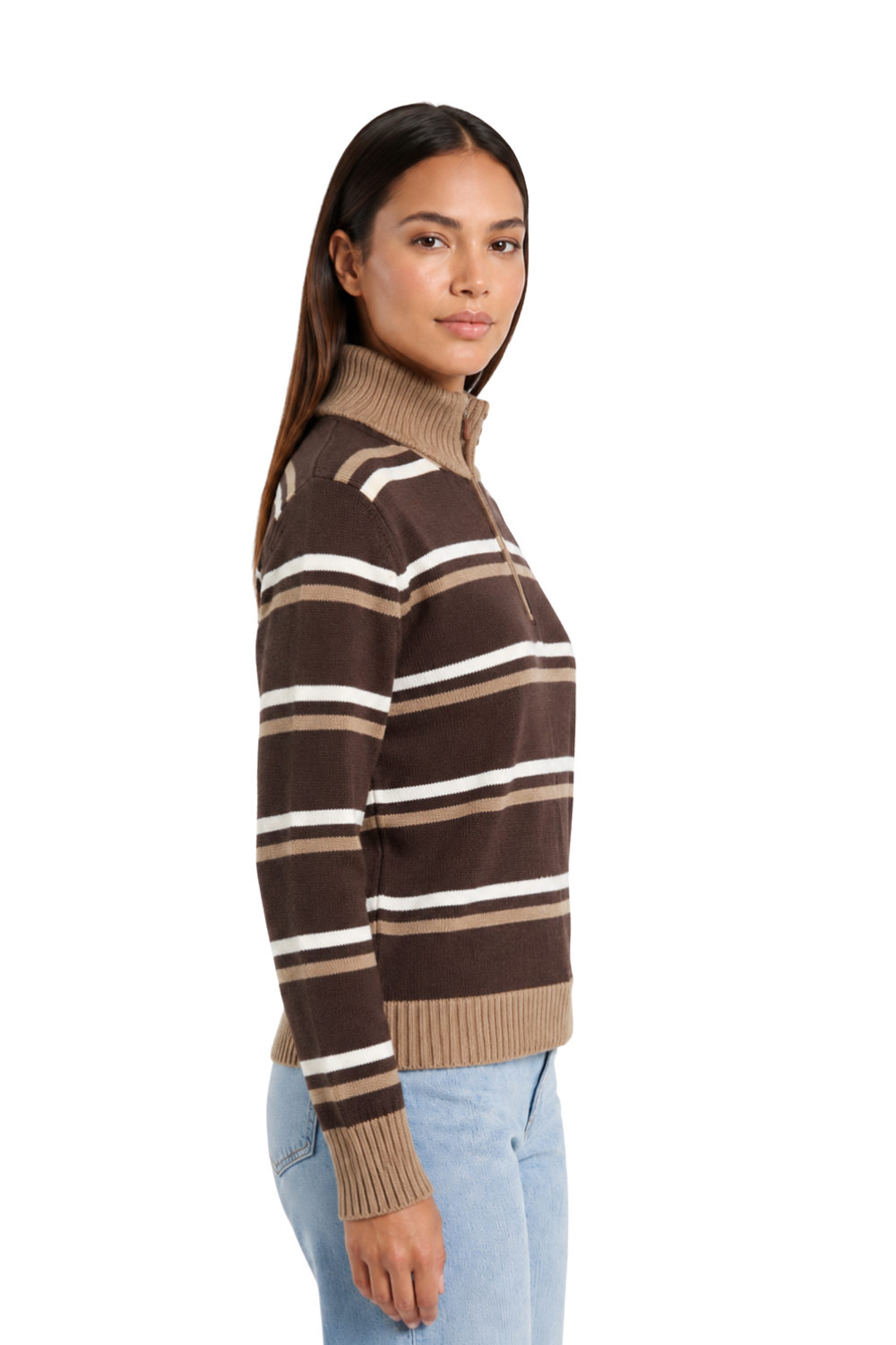 SWEATER TEJIDO CUELLO ALTO