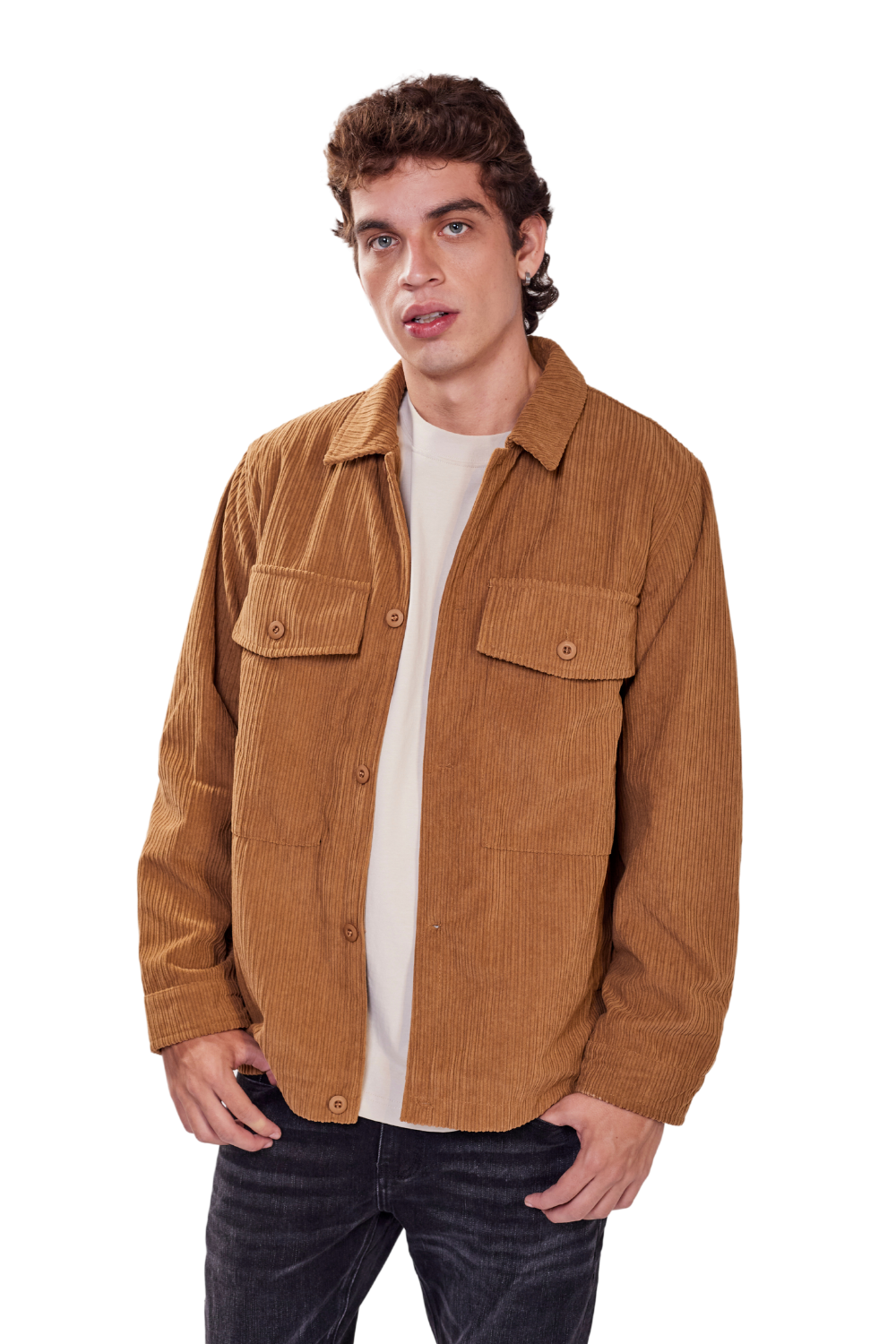 CHAQUETA ACANALADA
