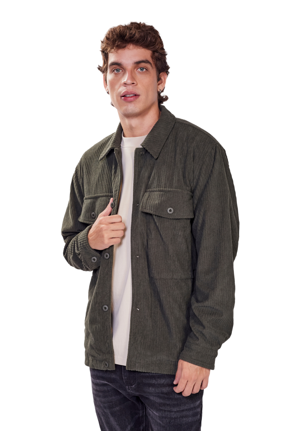 CHAQUETA ACANALADA