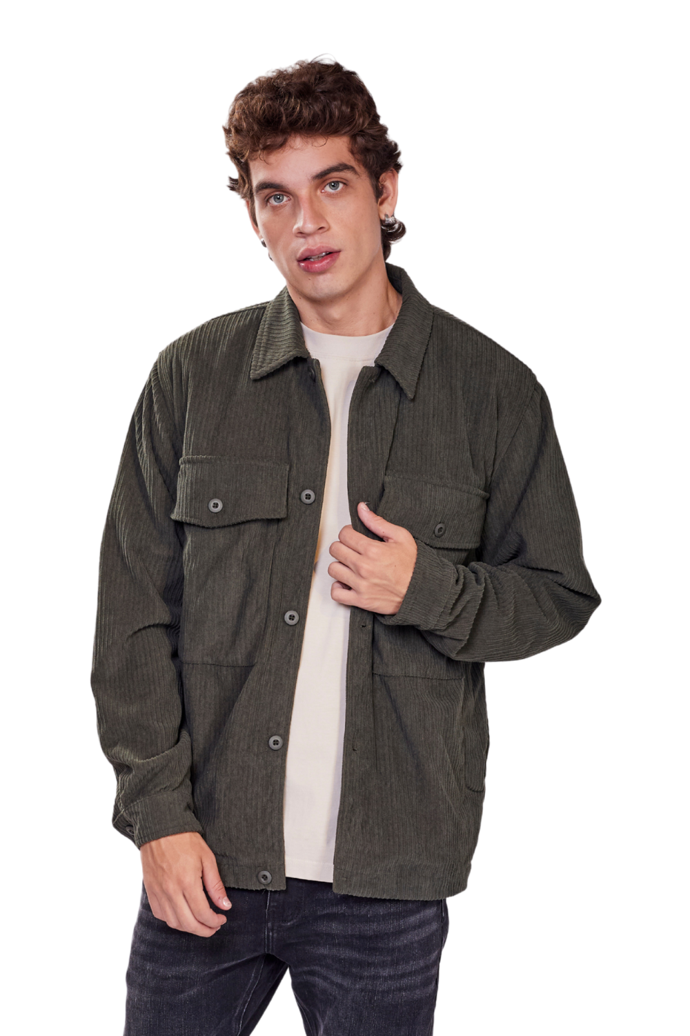 CHAQUETA ACANALADA