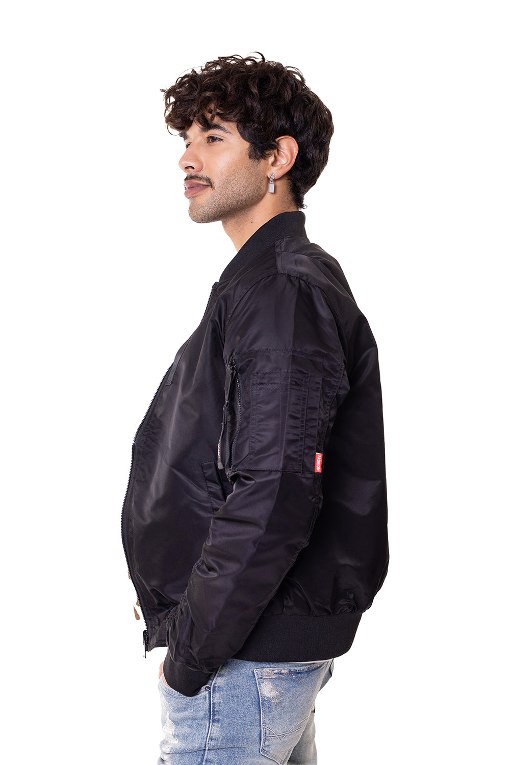 Chaqueta bomber doble faz