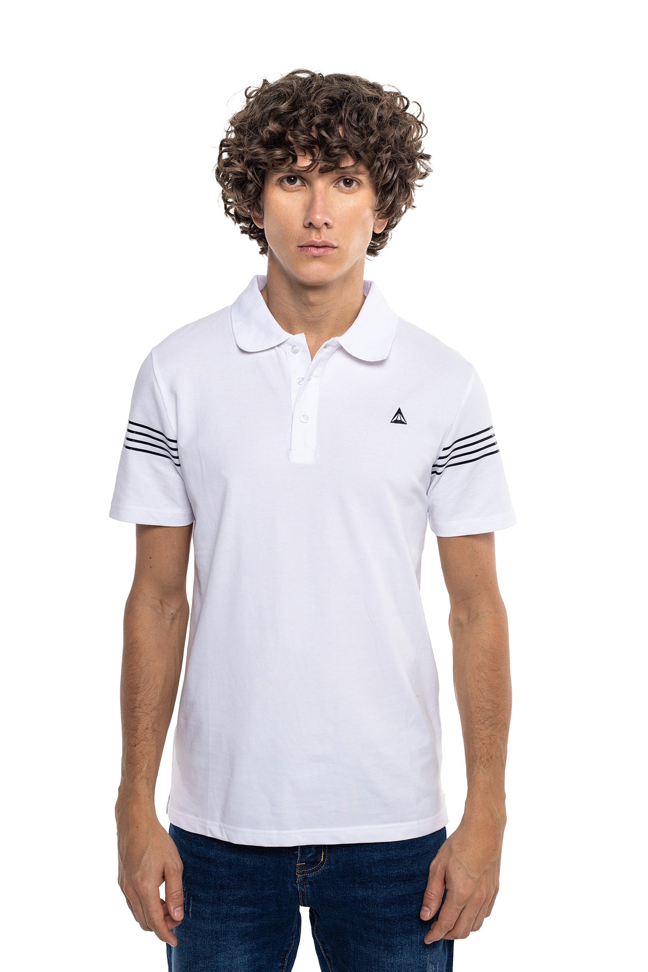 Camiseta Polo Manga Corta Para Hombre