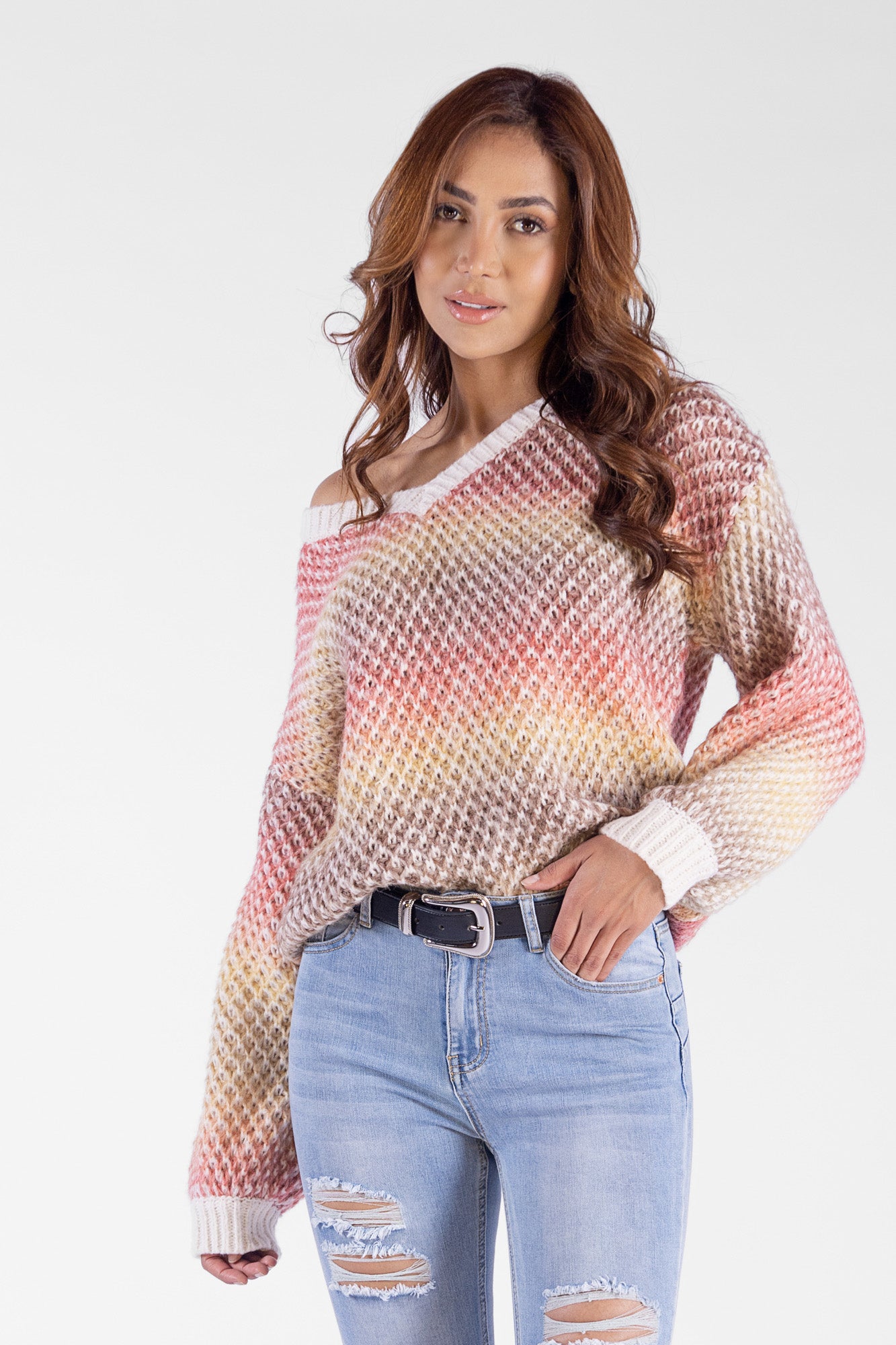 Sweater  Degrade Para Mujer