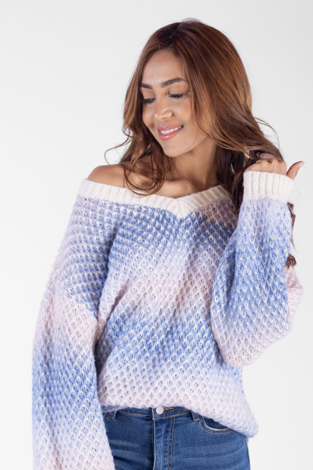 Sweater Degrade Para Mujer