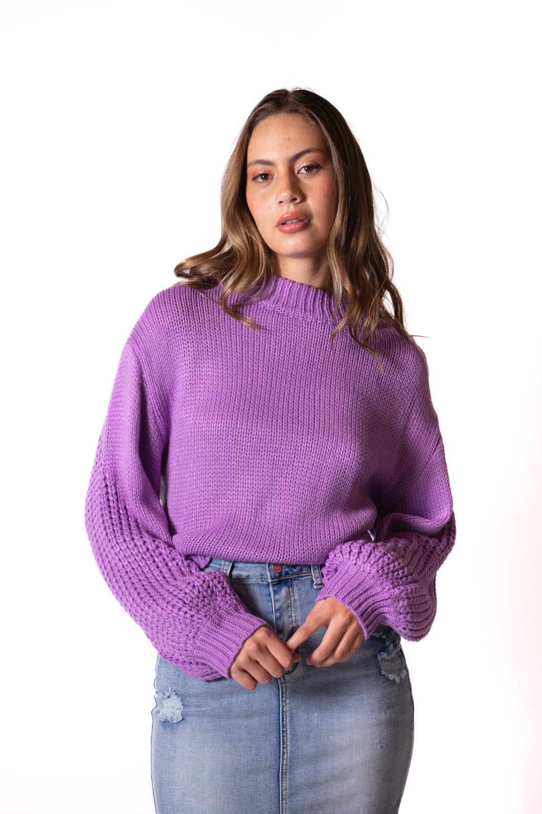 Sweater Tejido Para Mujer