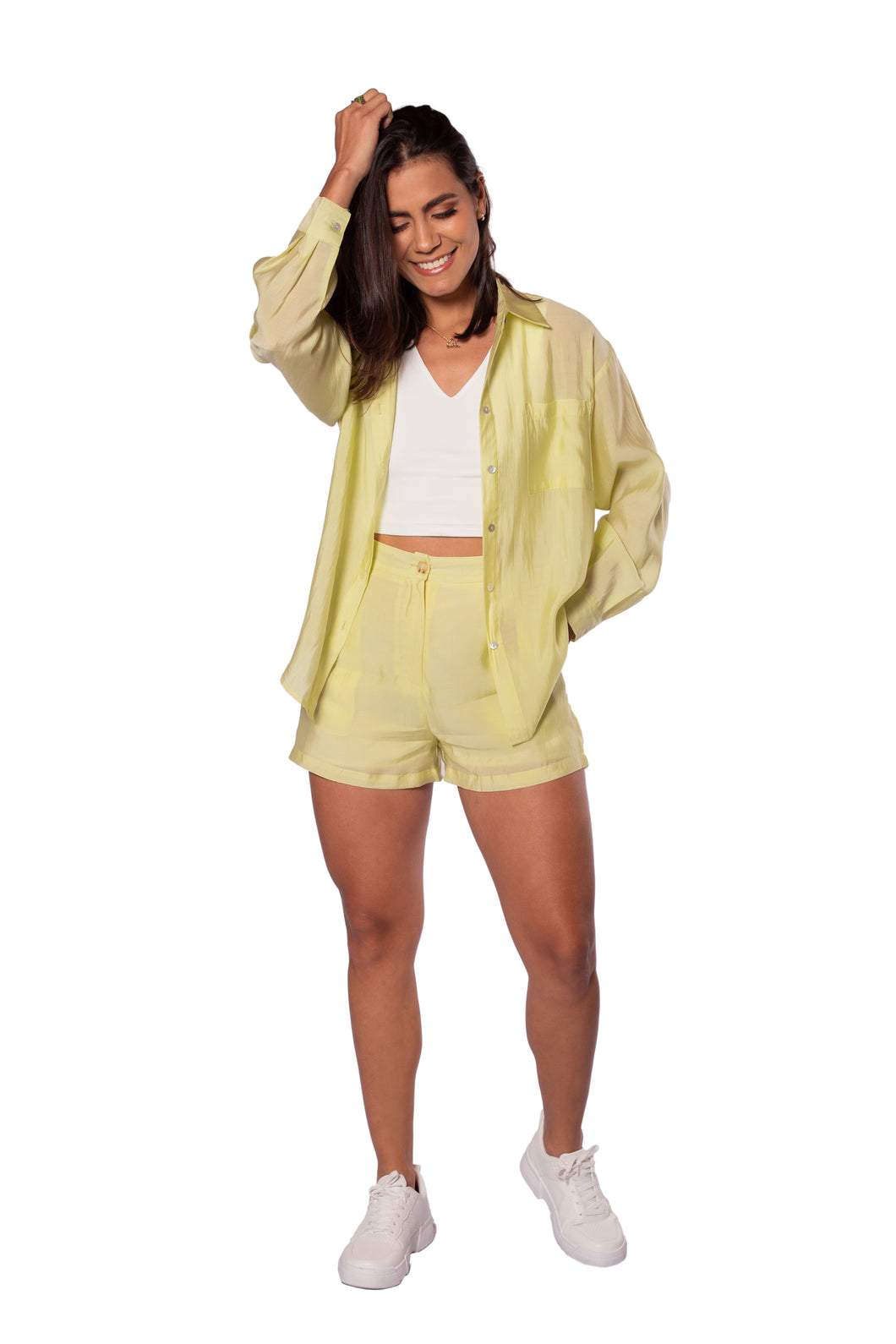 Set Camisa y Short Para Mujer