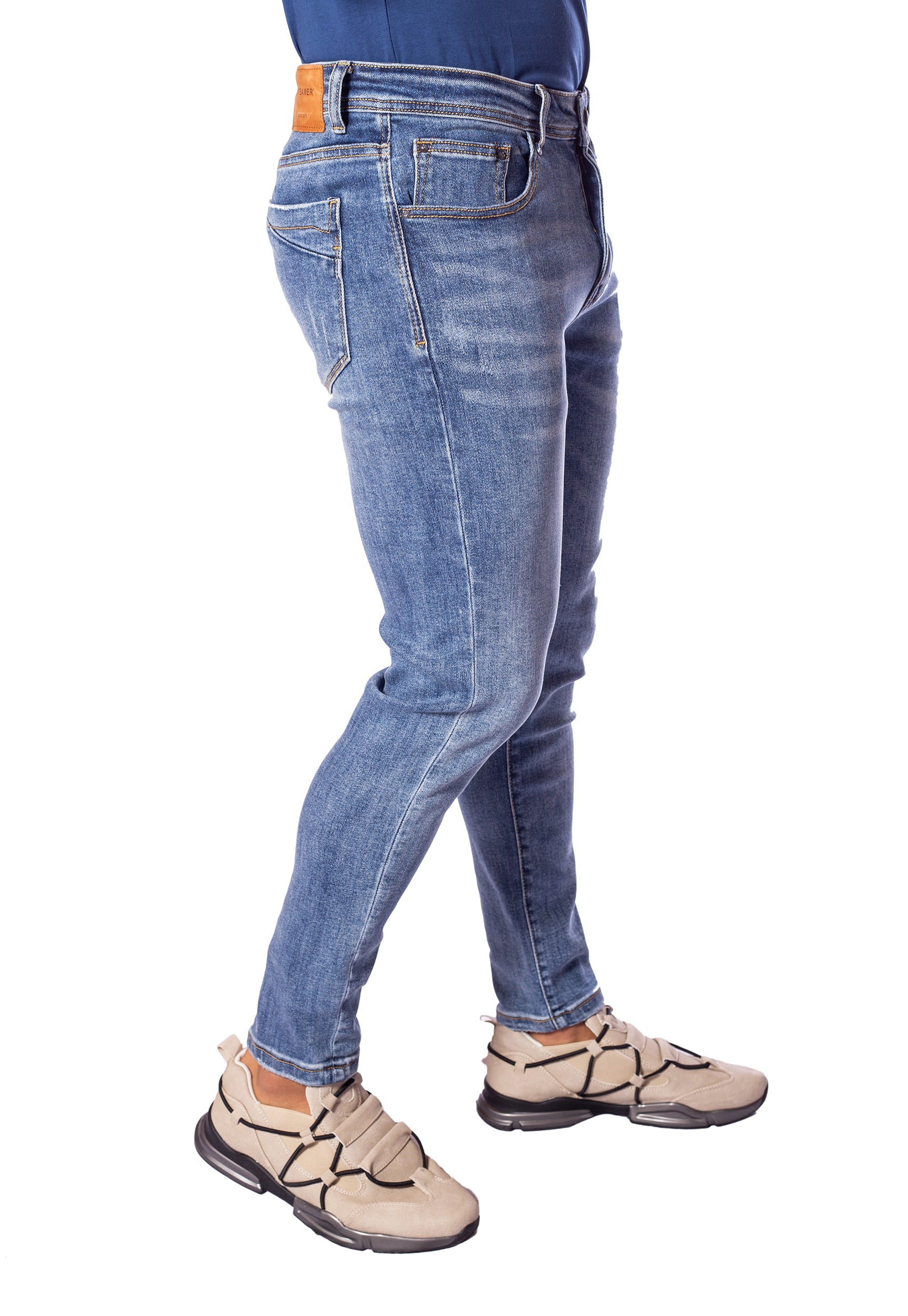 Jean Skinny Fit Para Hombre