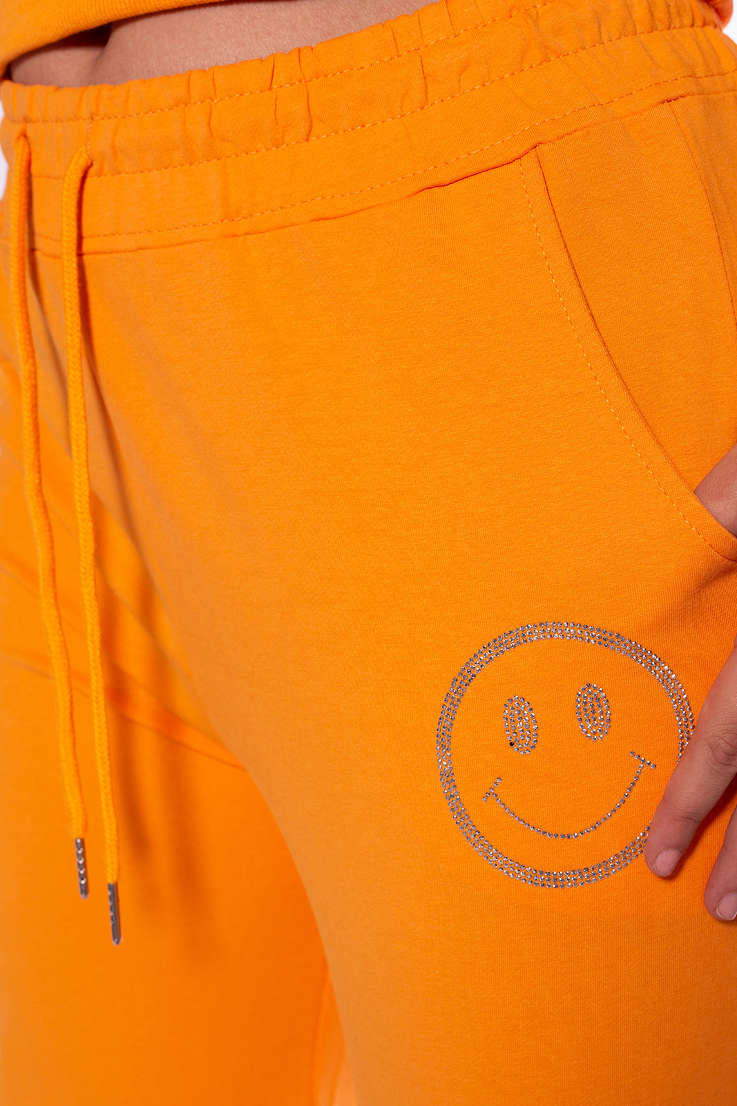 Sudadera Naranja Para  Mujer