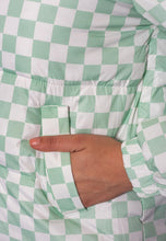 Cargar imagen en el visor de la galería, Chaqueta A Cuadros Verde Para Mujer
