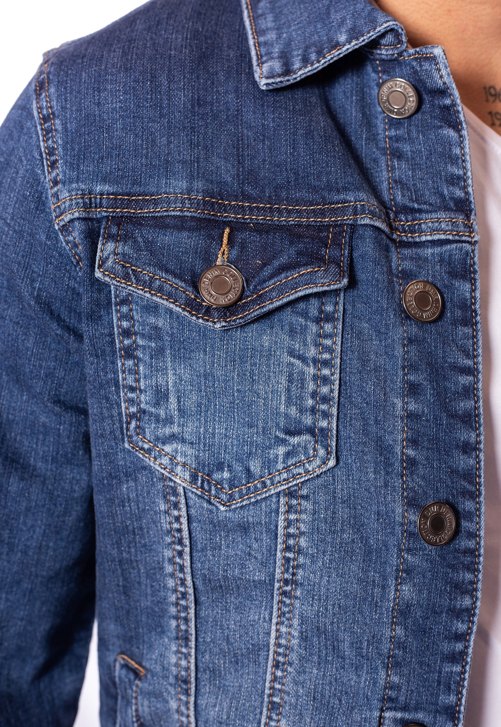 Chaqueta Denim Para Hombre