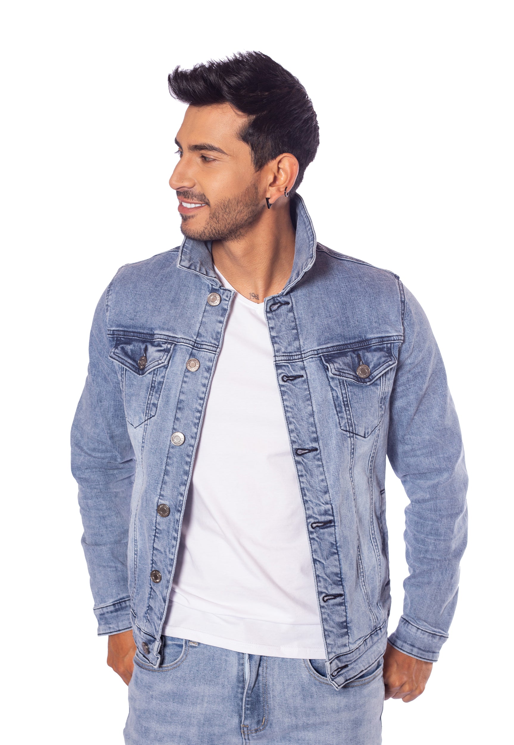 Chaqueta Denim Para Hombre