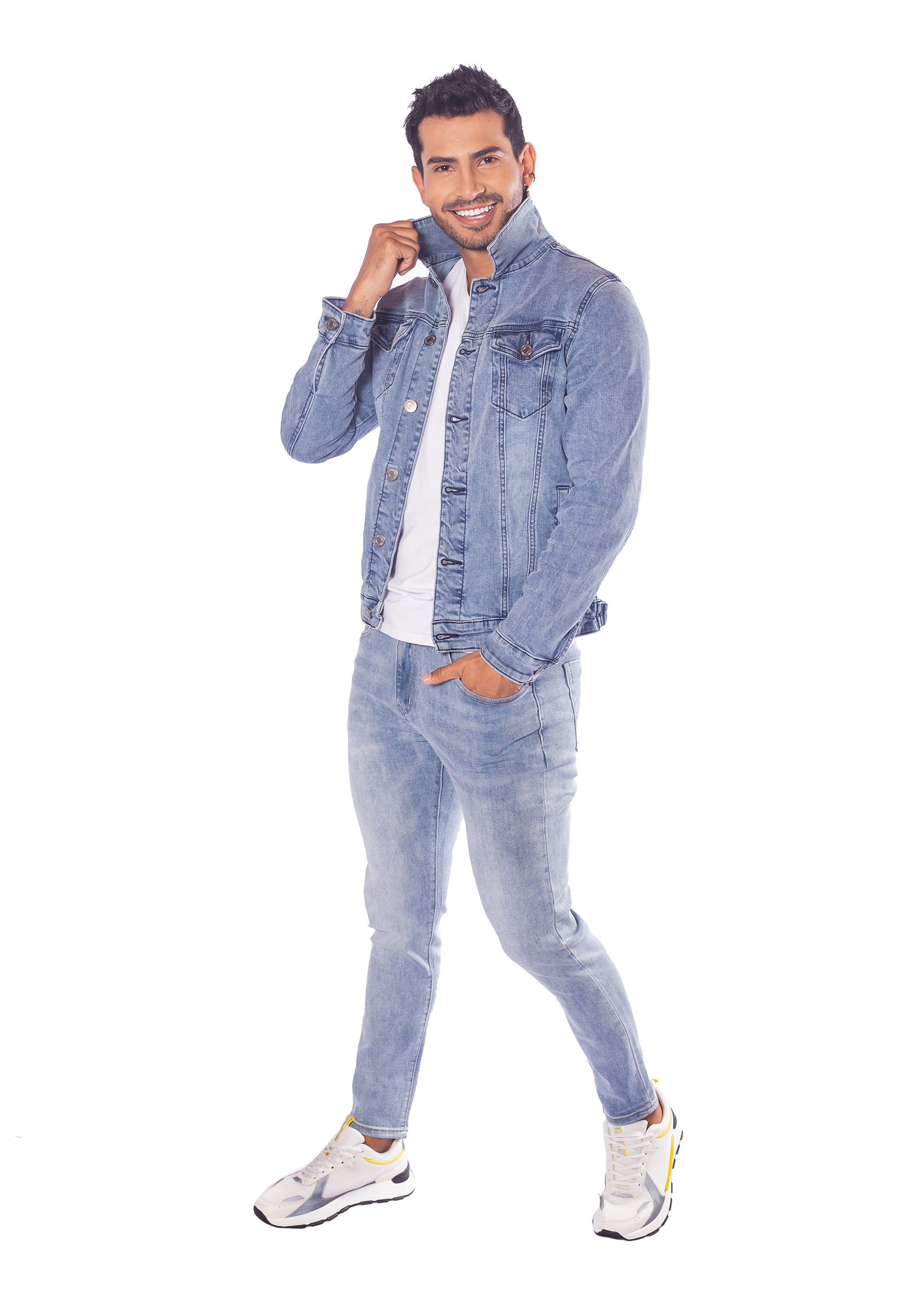 Chaqueta Denim Para Hombre