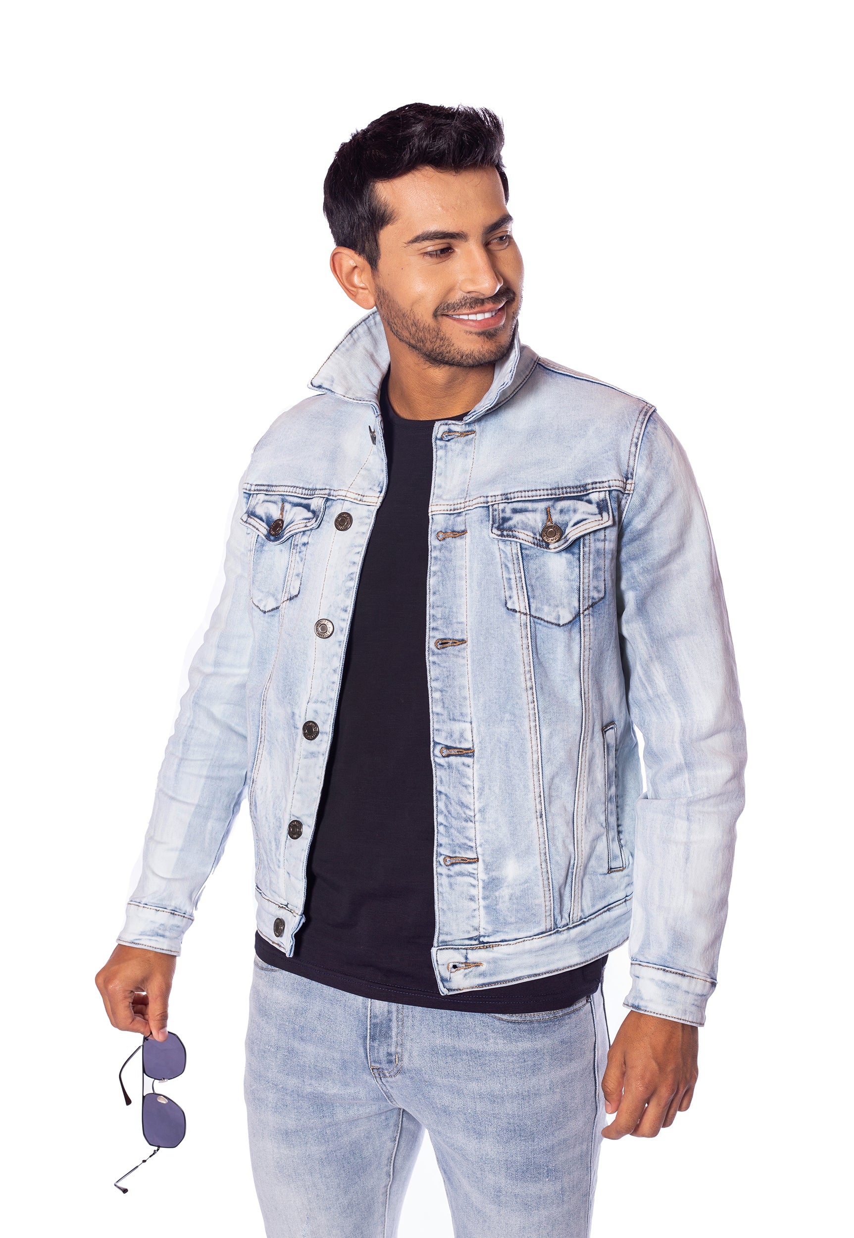 Chaqueta Denim Para Hombre