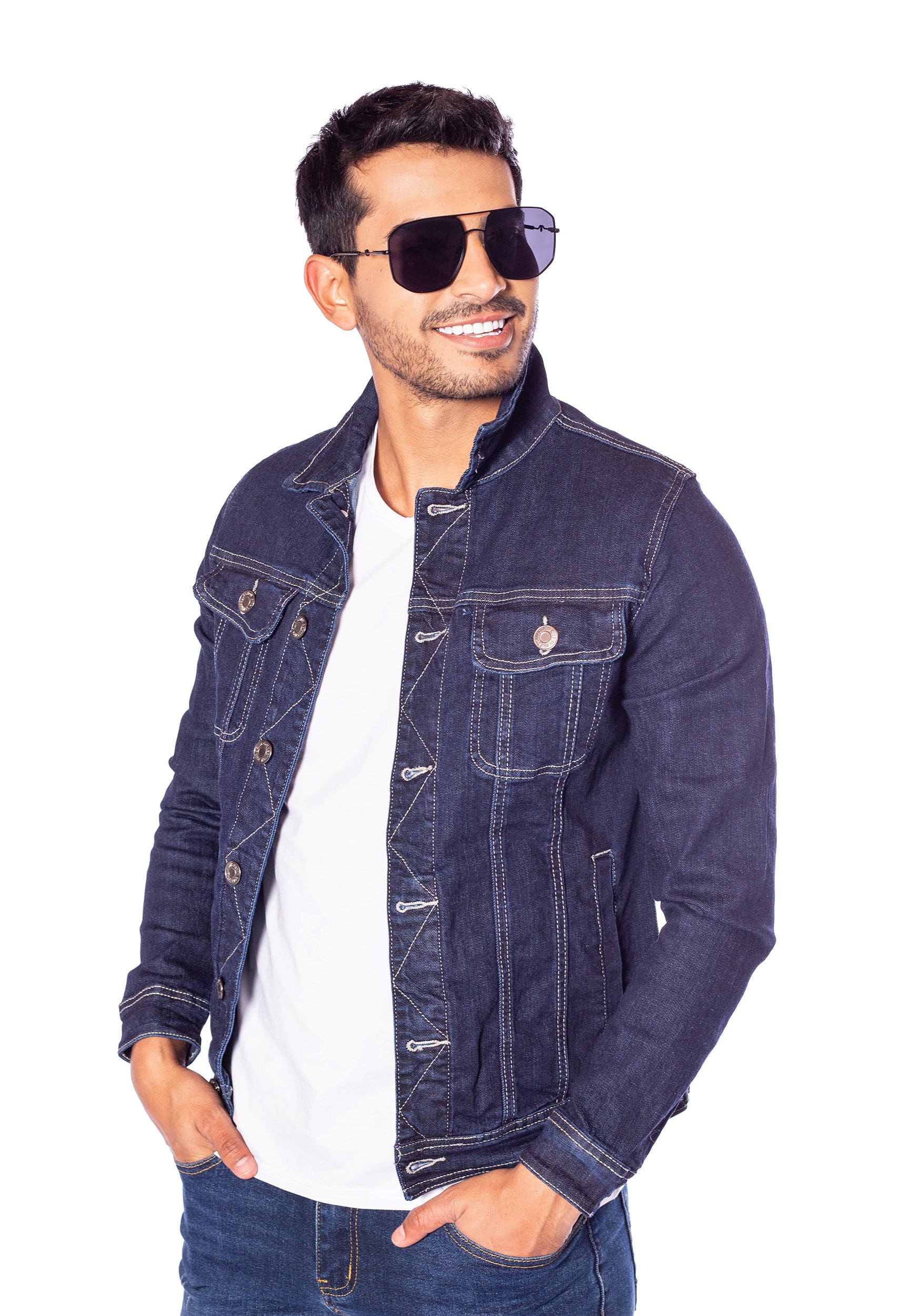 Chaqueta Denim Para Hombre