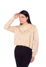 Cargar imagen en el visor de la galería, Hoodie Cuello Redondo Estrellas Para Mujer
