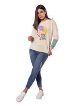 Cargar imagen en el visor de la galería, Hoodie Cuello Redondo Para Mujer
