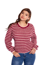Cargar imagen en el visor de la galería, Sweater Rayas Para Mujer
