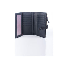 Cargar imagen en el visor de la galería, Billetera Horizontal Negro Para Mujer
